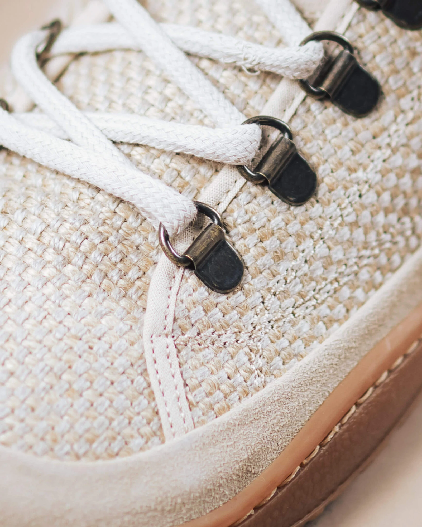 Босоногие кеды Sambas the bambas Linen — льняные, фото 2