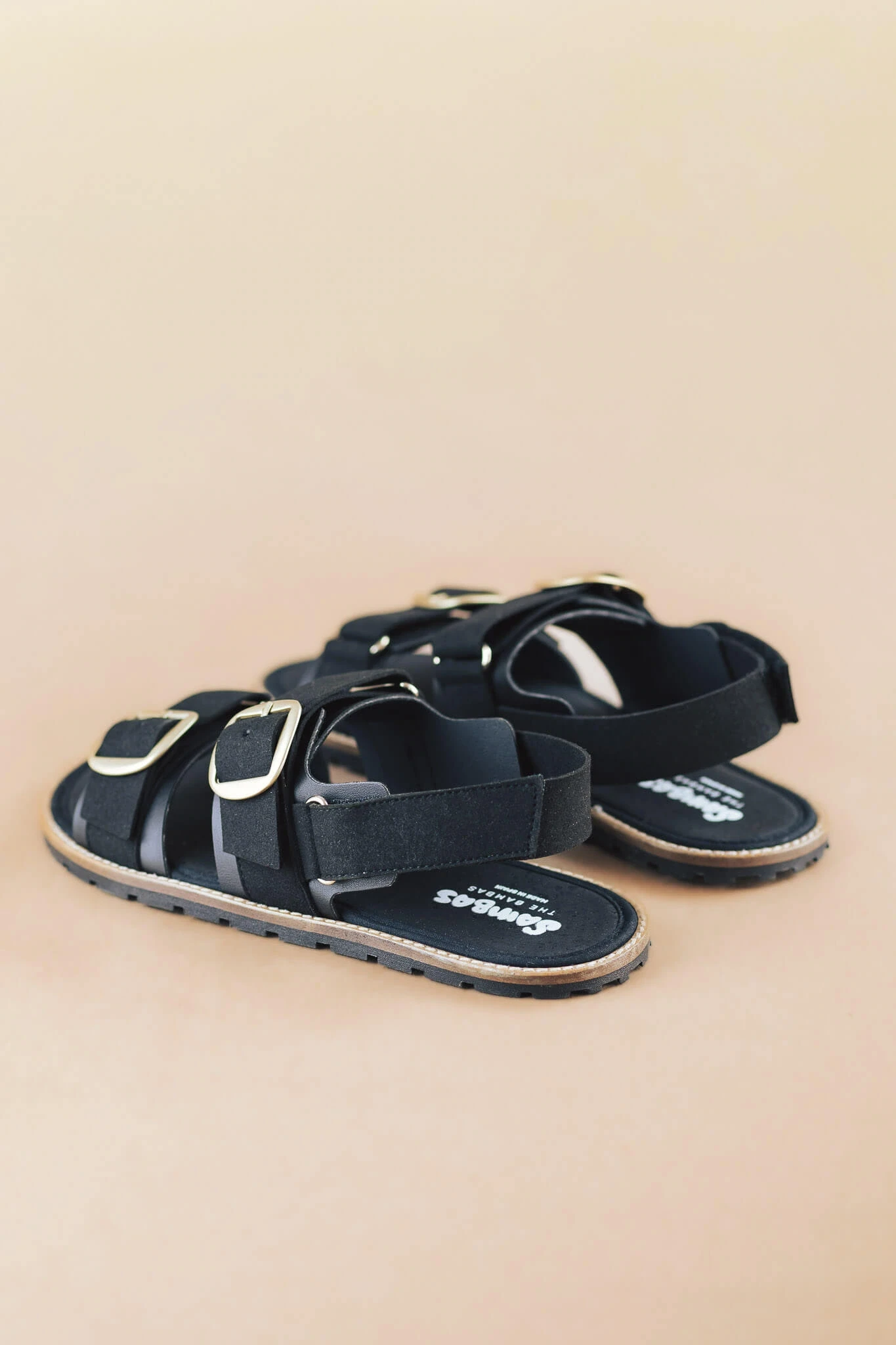 Босоногие сандалии Sambas the bambas Freya — чёрные, фото 7