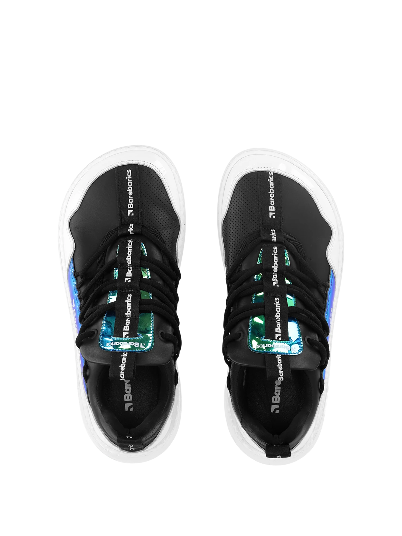 Босоногие кроссовки Barebarics Futura - перелив чёрный, фото 11