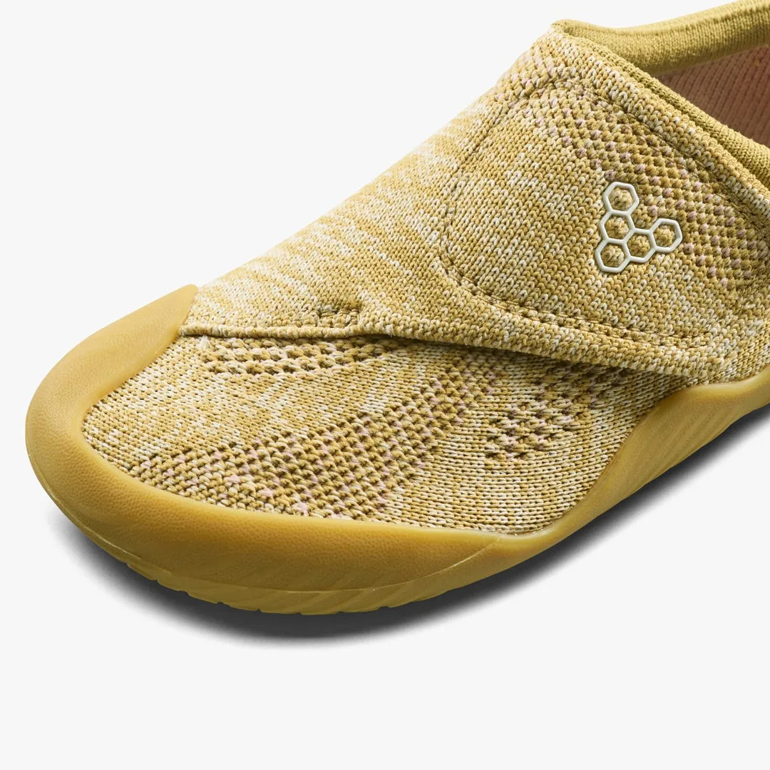 Кроссовки Vivobarefoot Motus Knit — для дошкольников, песочно-жёлтый, фото 6