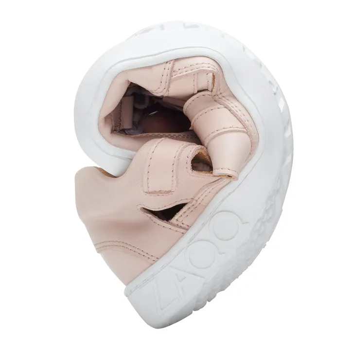Женские сандалии ZAQQ QLEAR Light Pink (светло-розовый цвет), фото 4