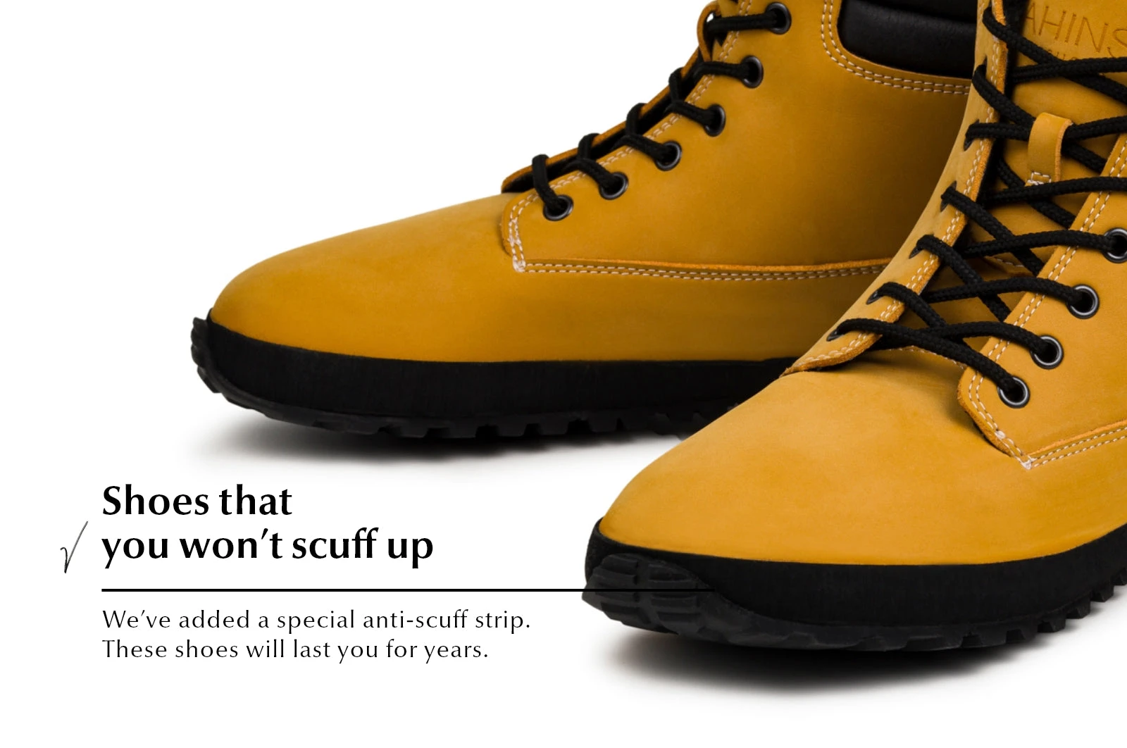 Ботинки Ahinsa Shuma Winter Barefoot — горчичный, фото 7