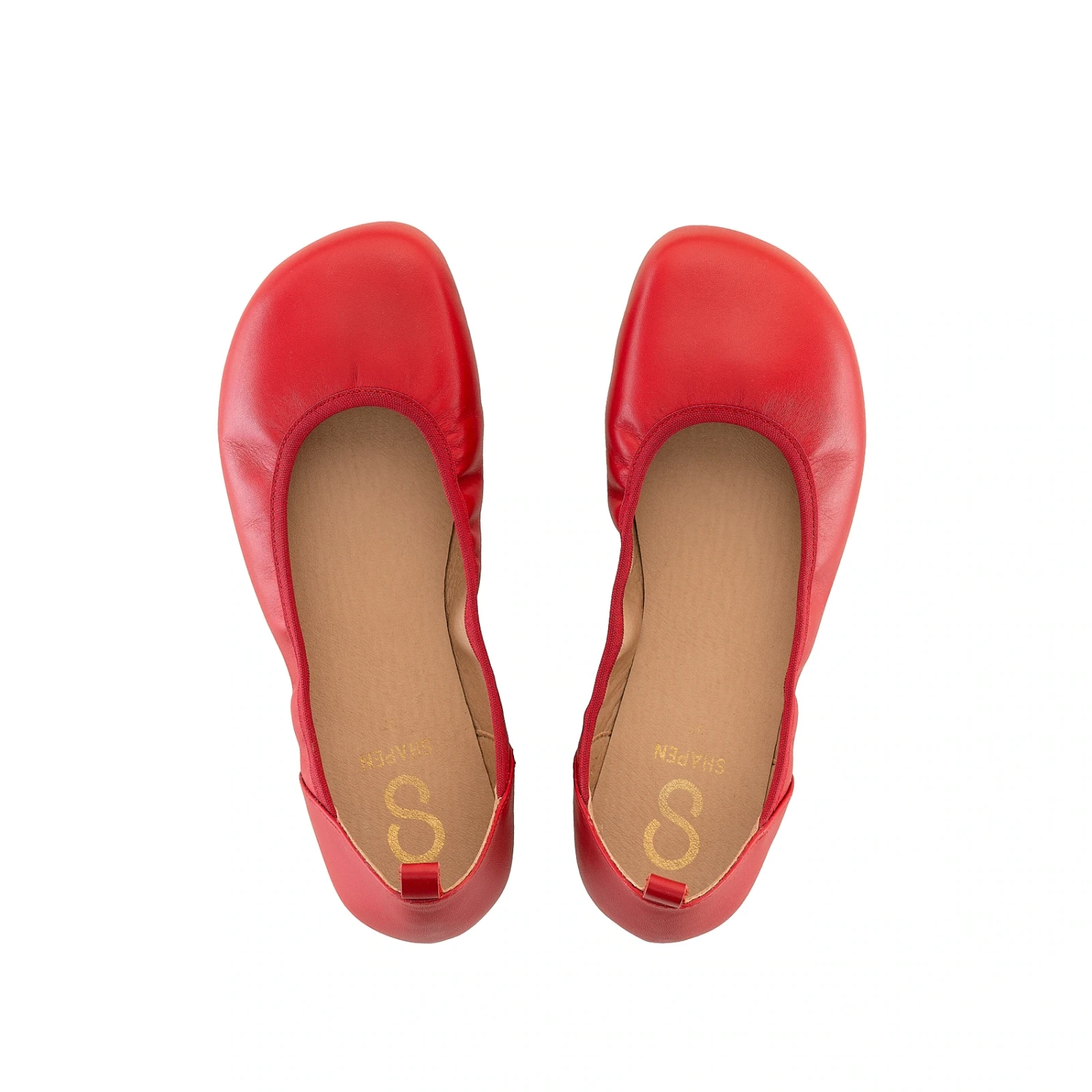 Босоногие балетки Shapen TULIP 3.0 — вишнёвый, фото 8