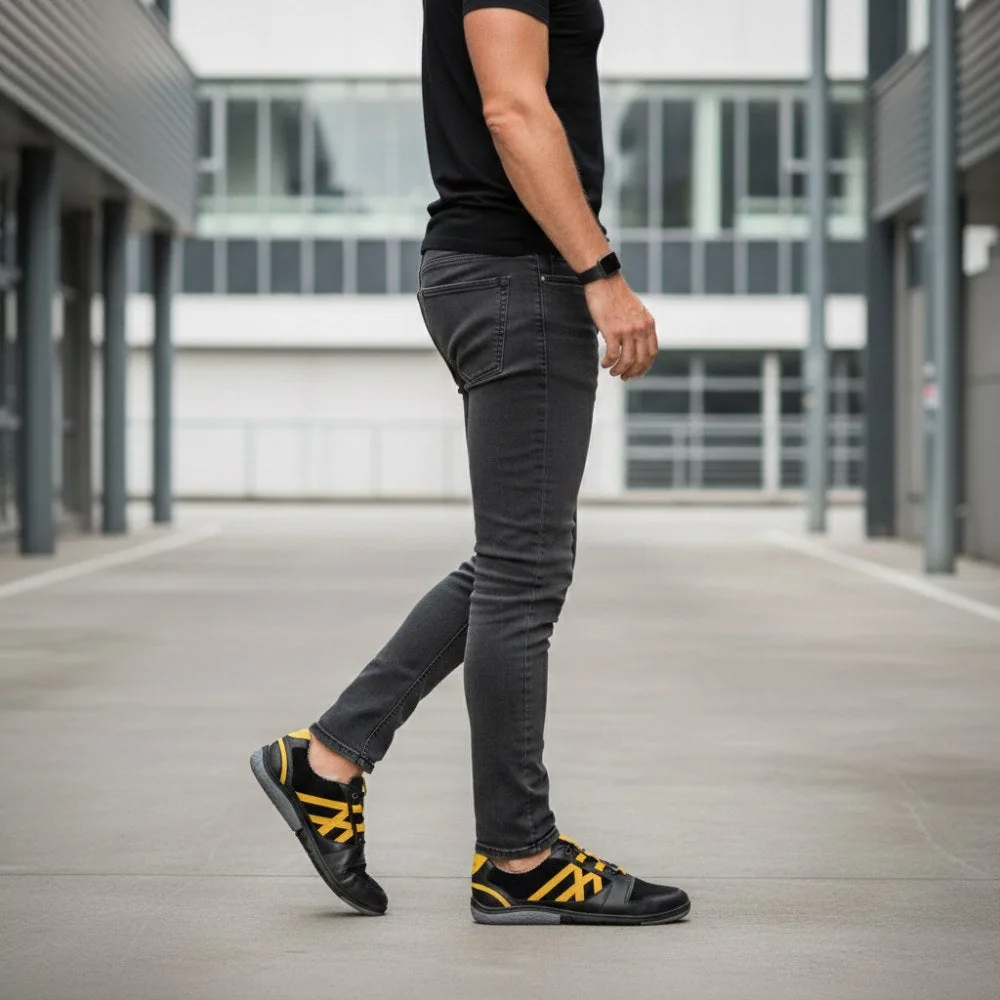 Мужские кроссовки ZAQQ QENDRIQ Black (чёрный цвет), фото 8