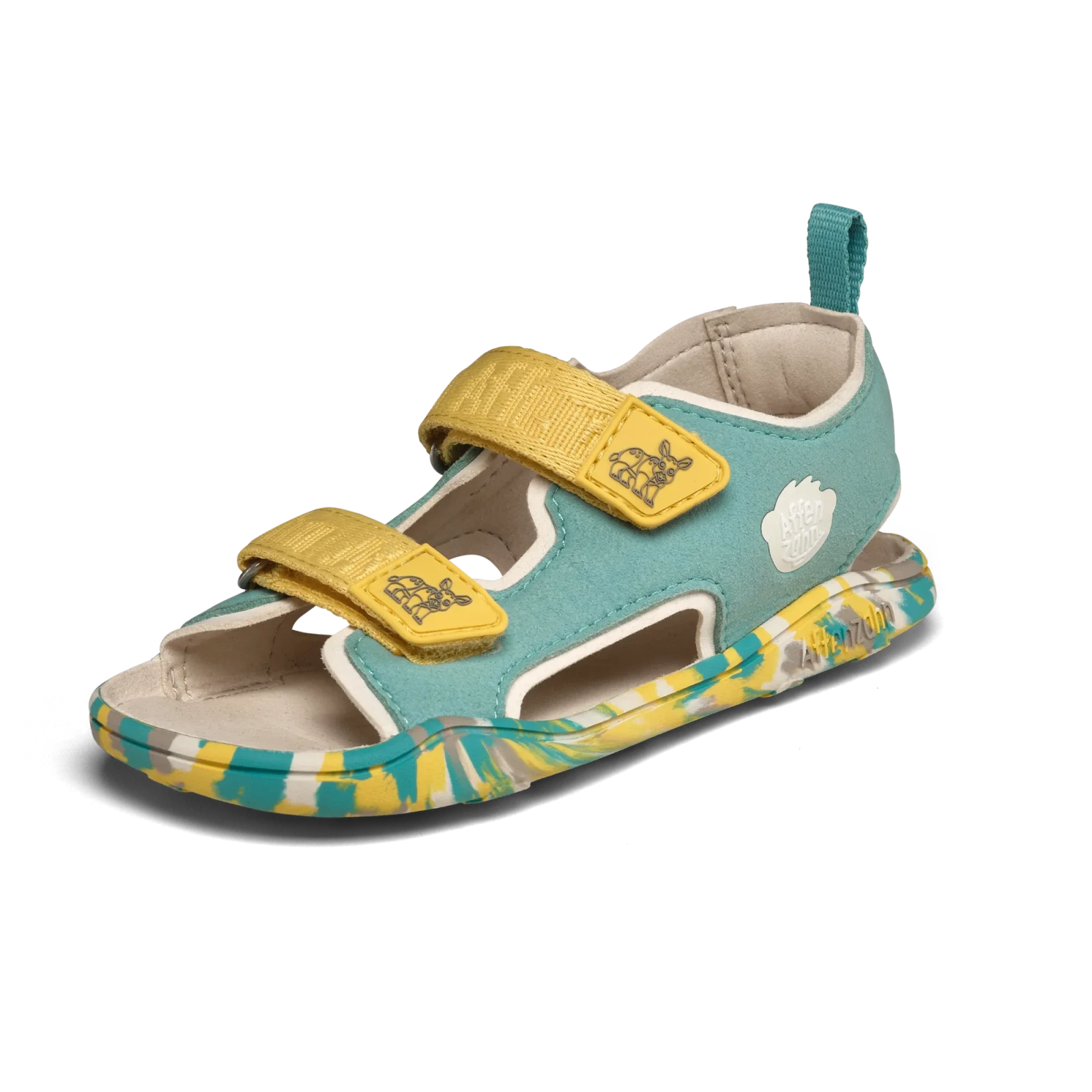 Сандалии Affenzahn Airy Носорог — бирюзовый, фото 4