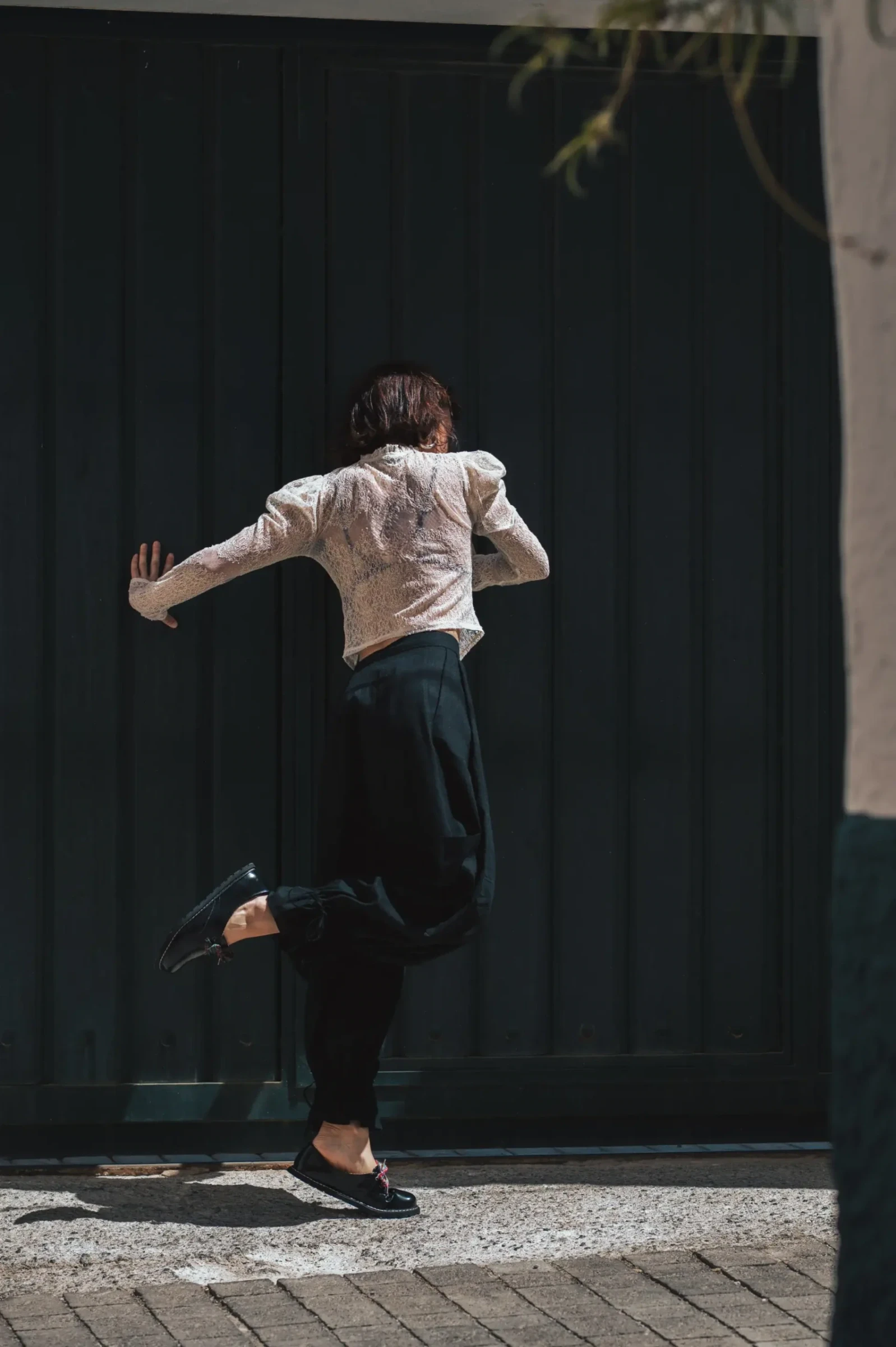 Босоногие туфли Sambas the bambas Lou — чёрные, фото 13