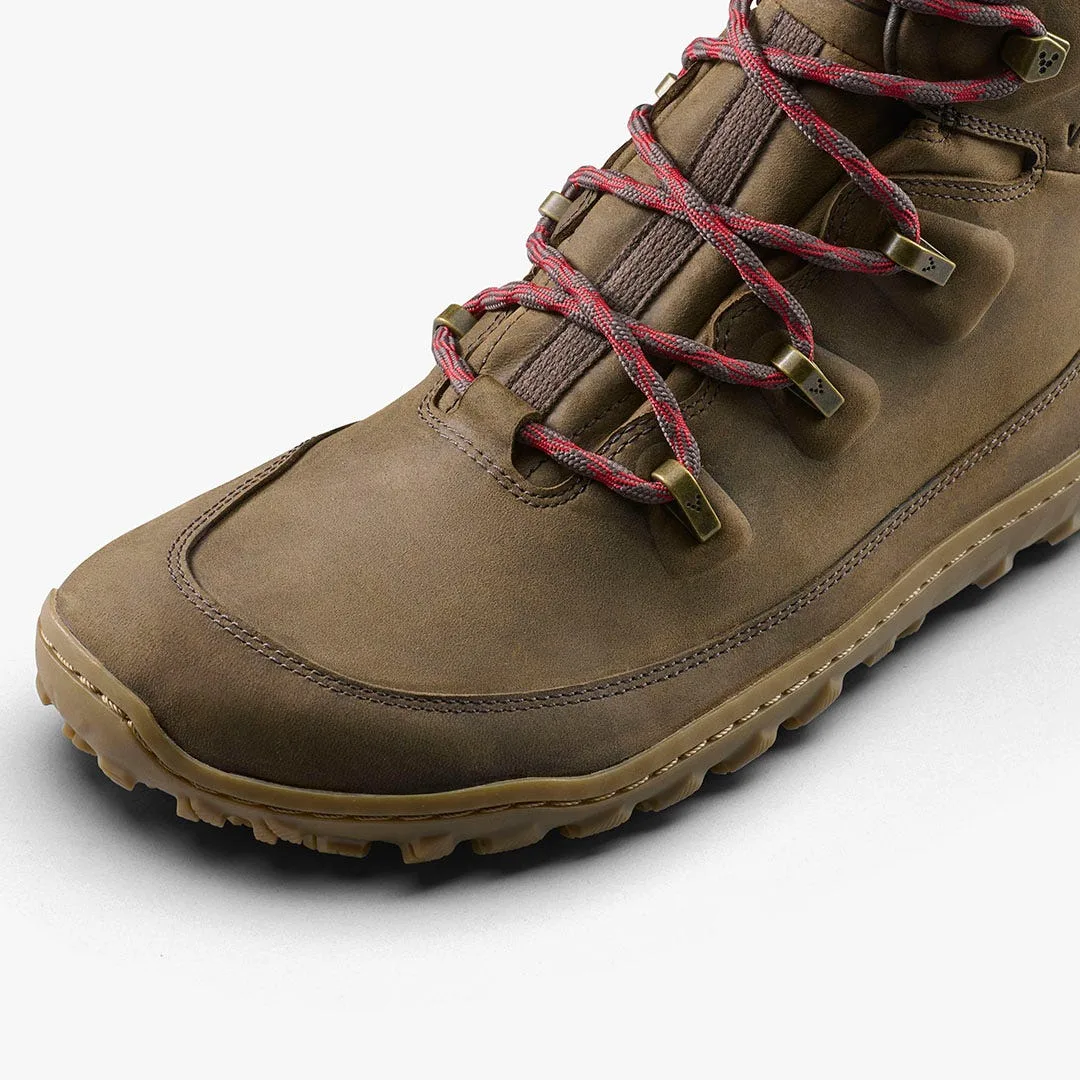 Ботинки Vivobarefoot Tracker Leather AT II — мужская модель, коричневый, фото 6
