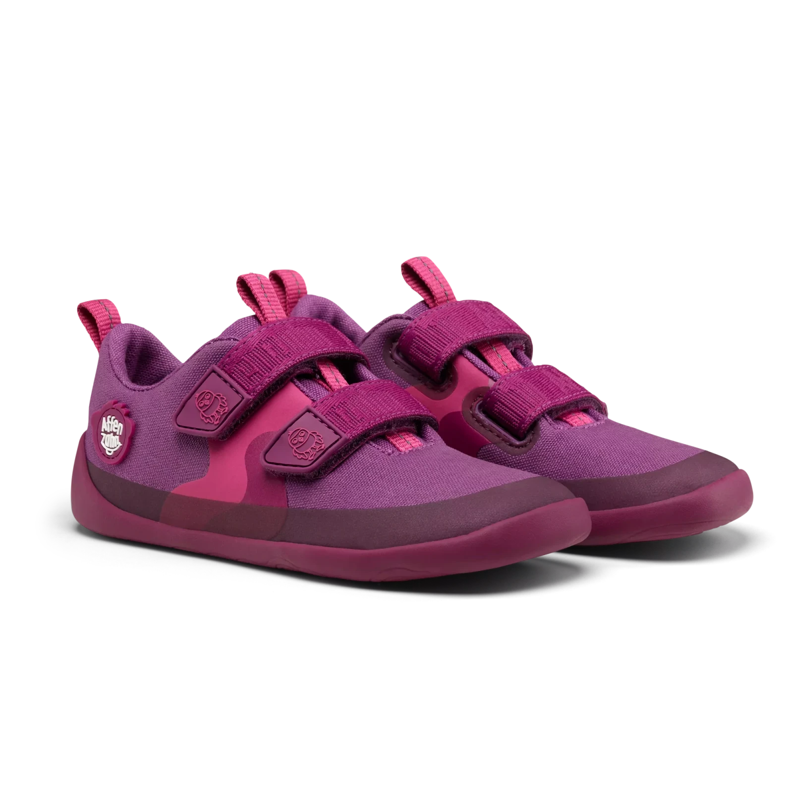 Полуботинки Affenzahn Lucky Птица — ярко-розовый — фото 1 из 12